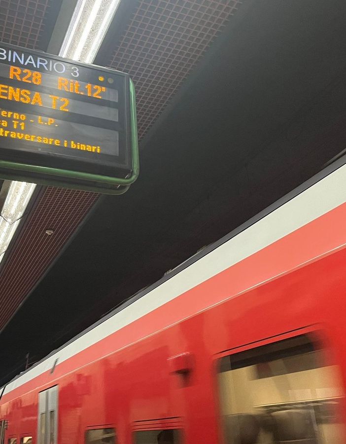 Foto dalla stazione di Busto Arsizio Nord