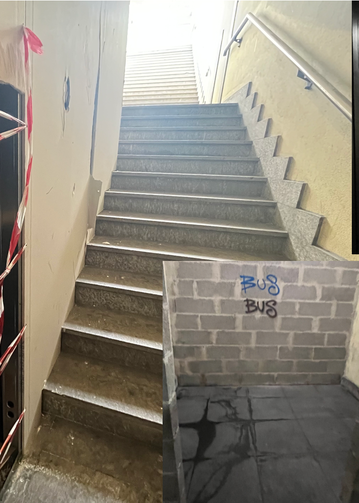 LA FOTO. «Busto, stazione di Busto». Ma è possibile presentarsi così?