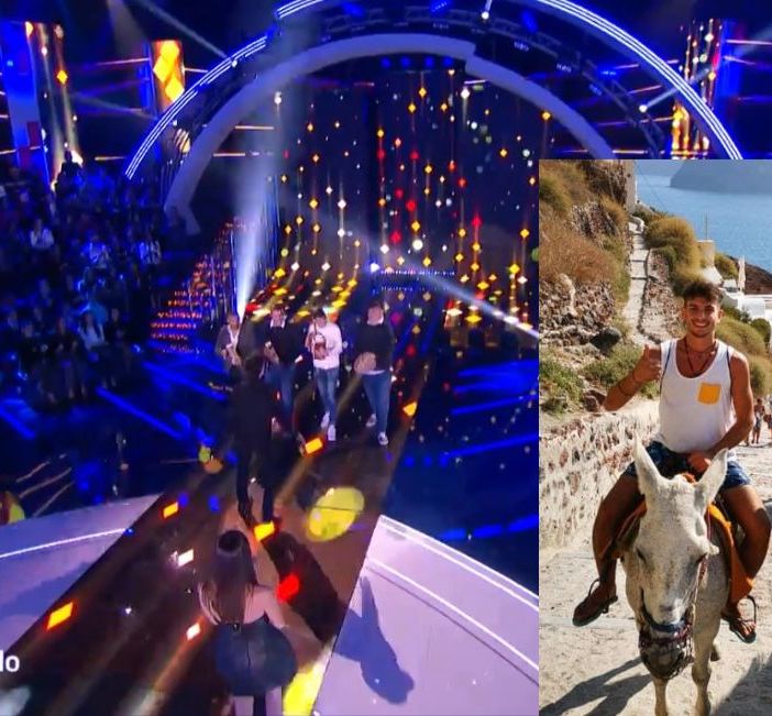 Immagine di Mediaset Infinity. A destra Giuseppe Garibaldi insieme a Samuele Tallarida in vacanza in Grecia dal profilo Facebook di Orazio Tallarida Immagine di Mediaset Infinity. A destra Giuseppe Garibaldi insieme a Samuele Tallarida in vacanza in Grecia dal profilo Facebook di Orazio Tallarida
