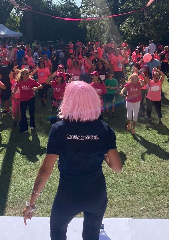 Una delle manifestazioni organizzate da Sarà Pink - Foto dalla pagine Fb dell'associazione