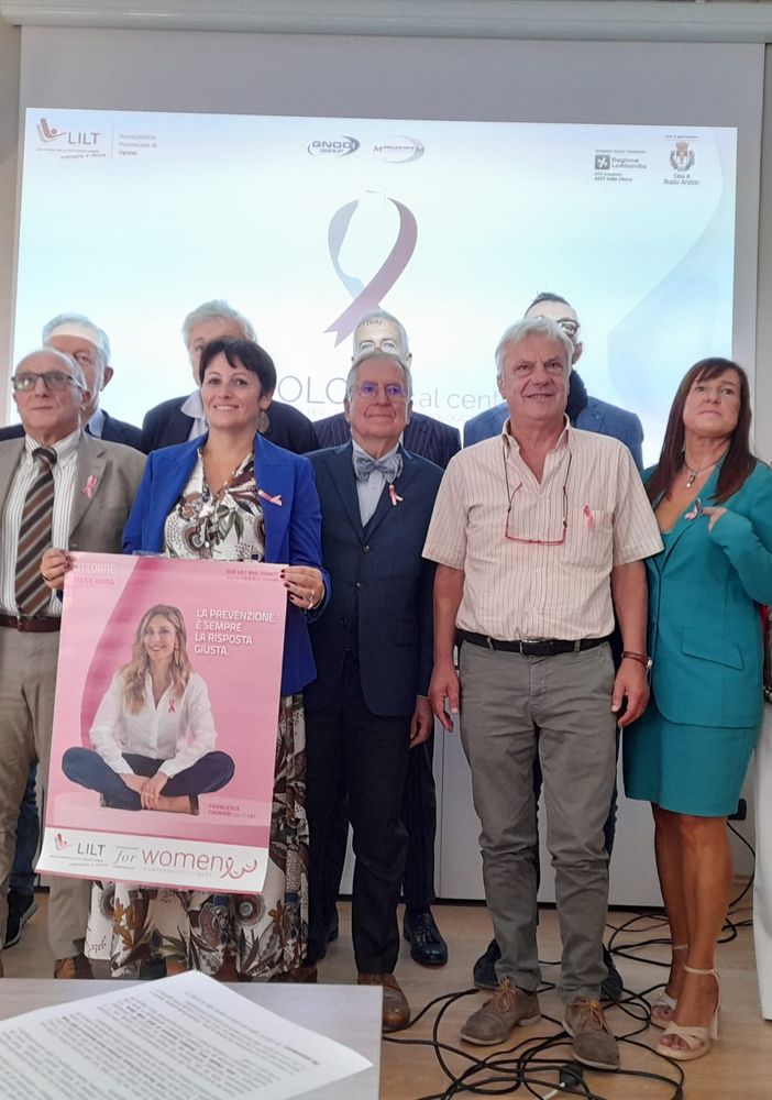Presentazione di &quot;Senologia al centro&quot; 2023, a Busto Arsizio: sempre più attenzione al tema della prevenzione e della diagnosi precoce