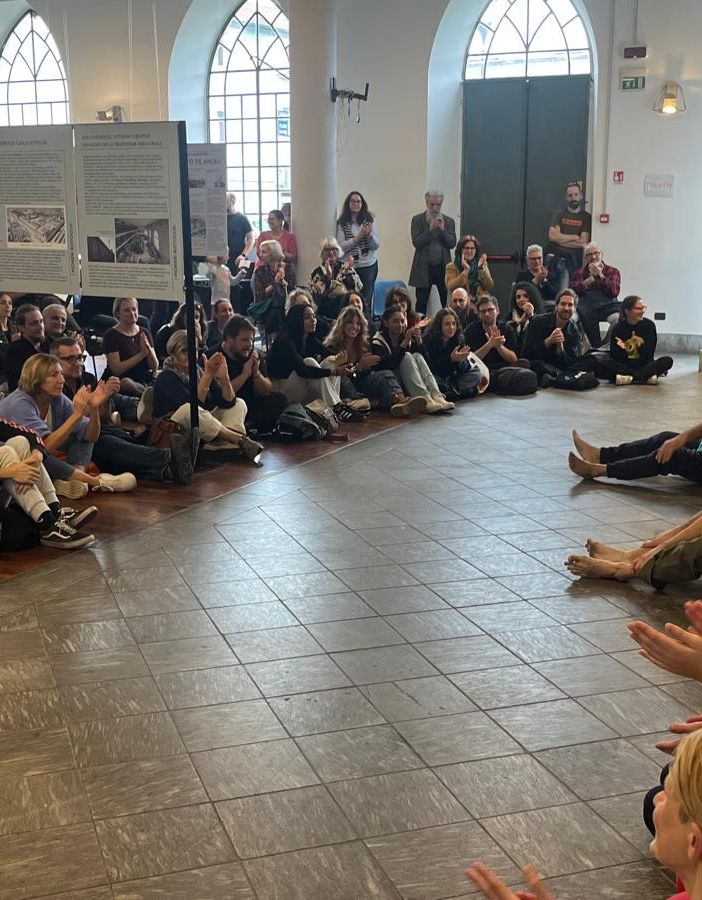 Museo del tessile affollato, oggi, 12 ottobre - Foto da