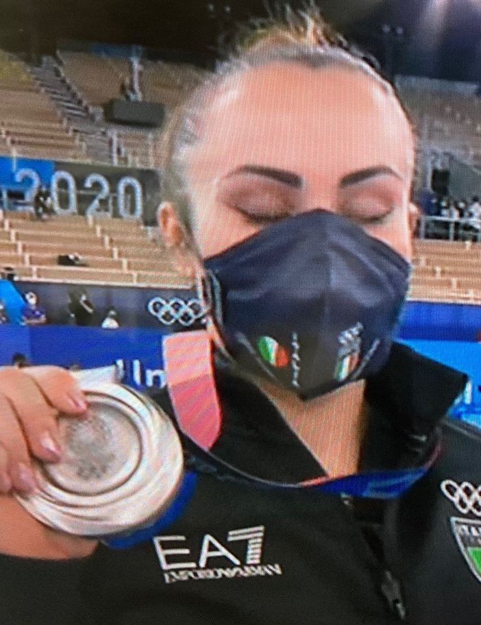 Splendido e storico argento per Vanessa Ferrari nella ginnastica artistica