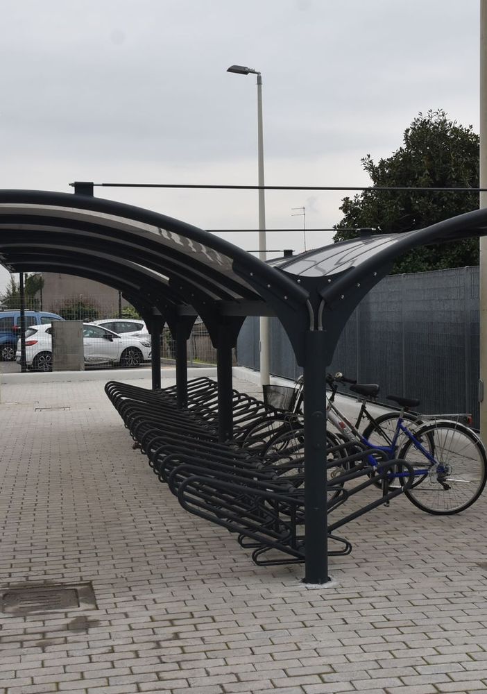 Stazione di Cislago: nuovo deposito gratuito e videosorvegliato per lasciare le biciclette