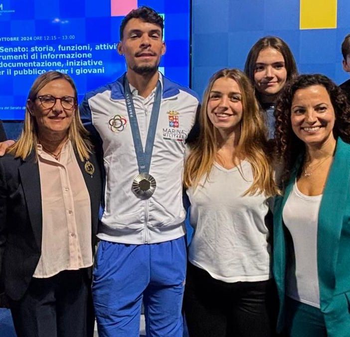 Veronica Colombo, testimonial degli studenti atleti, racconta al ministro Abodi il valore del Liceo Pantani