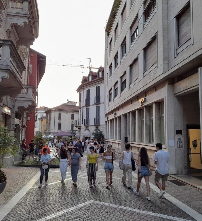 Via Manzoni sarà tra quelle che ospiteranno le feste di fine estate