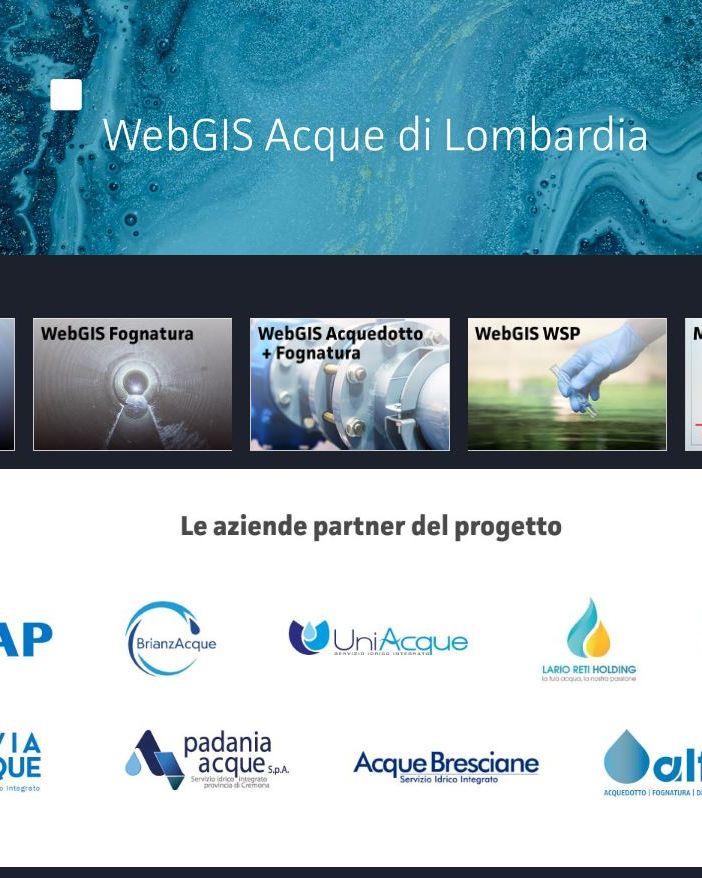 WebGis è entrato in funzione in questi giorni