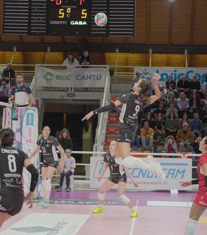 Buona prova di Zanette con Albese (foto Loris Marini)