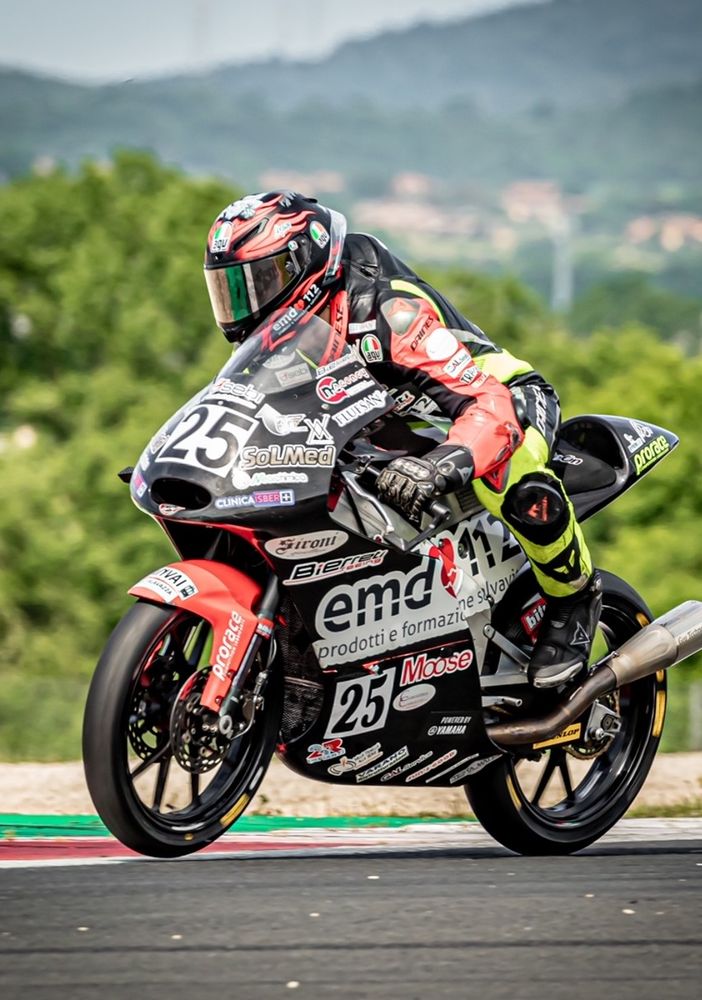 Civ Moto3: Leonardo Abruzzo sempre più veloce, podio mancato per 89 millesimi