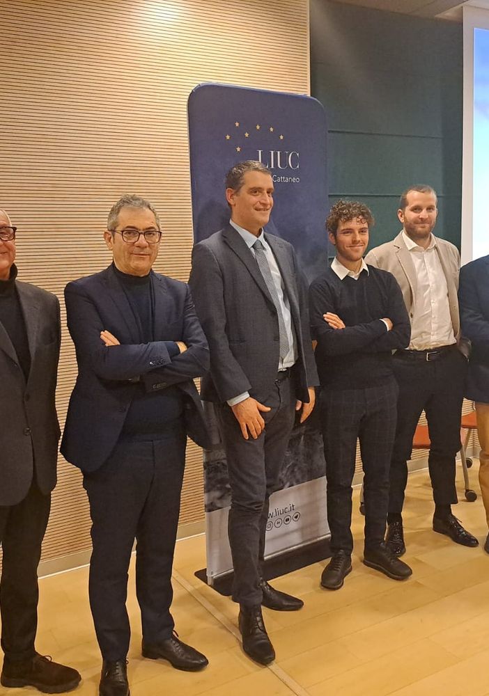 I partecipanti al workshop ospitato dall'auditorium della Liuc