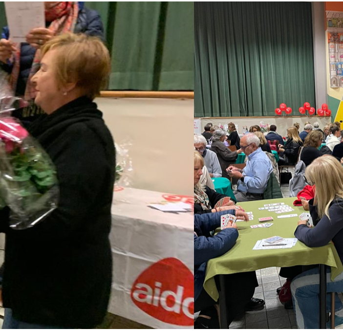 Aido, una serata speciale. E oggi che emozione per i quattro trapianti