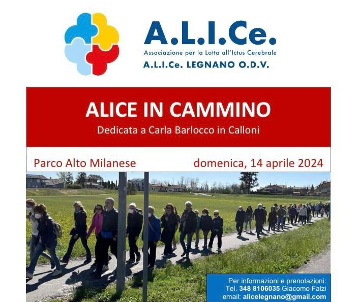 In cammino con Alice per la prevenzione e lotta all’Ictus