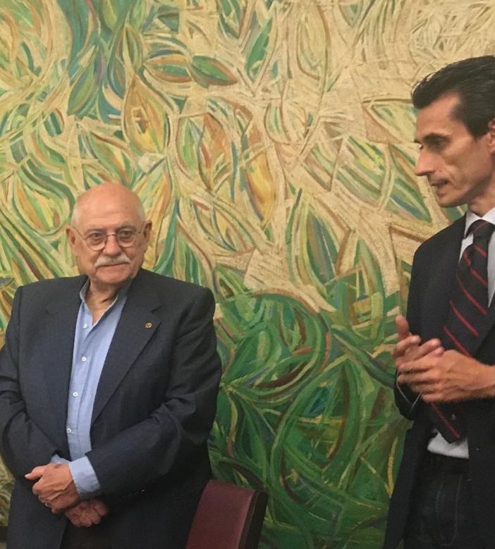 Sergio Allegrini con Giovanni Castiglioni