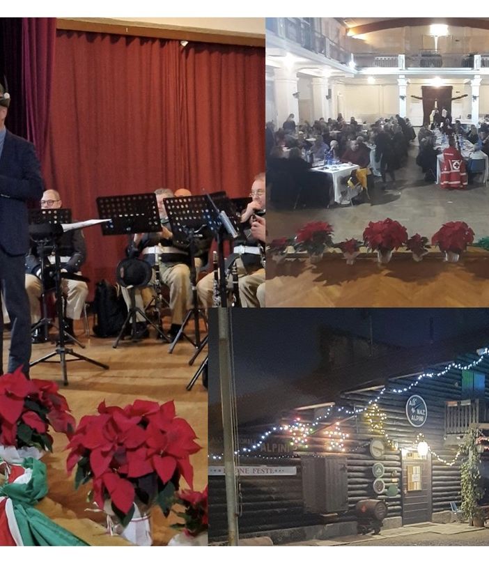 Gli alpini e la Vigilia che riunisce la città. Aiutando la Croce Rossa