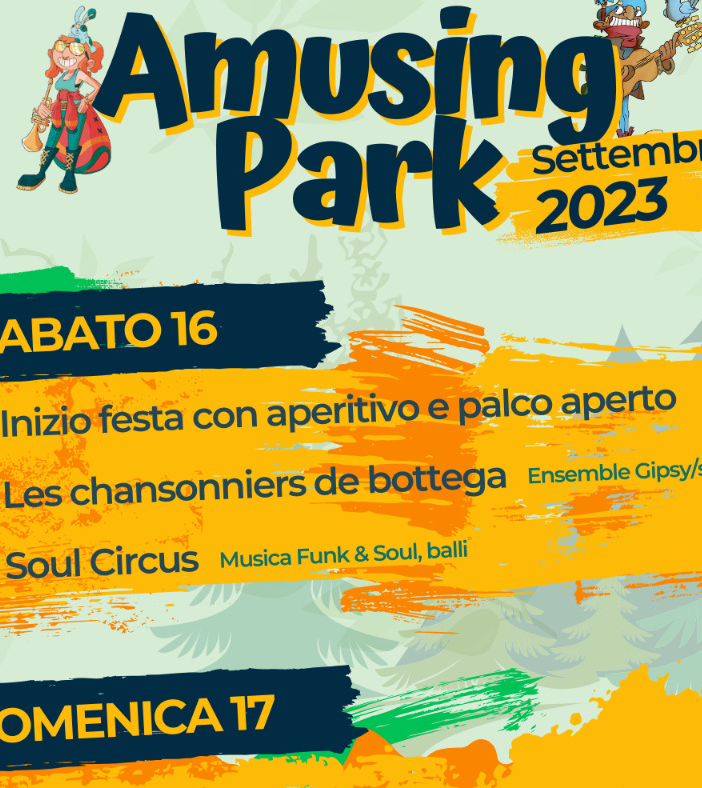 Torna Amusing Park 2023: il Festival di musica, spettacoli e gusto nel cuore di Gorla Minore