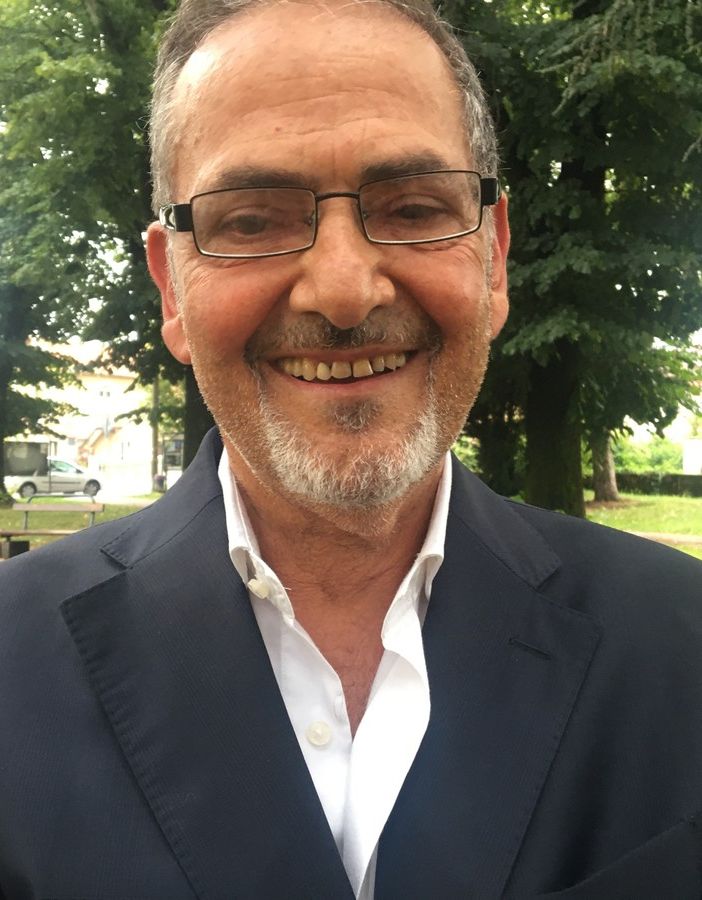Angelo Soragni, candidato sindaco, e il centrodestra con il simbolo