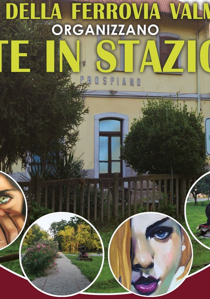 Gli Amici della Ferrovia Valmorea portano l’Arte in Stazione