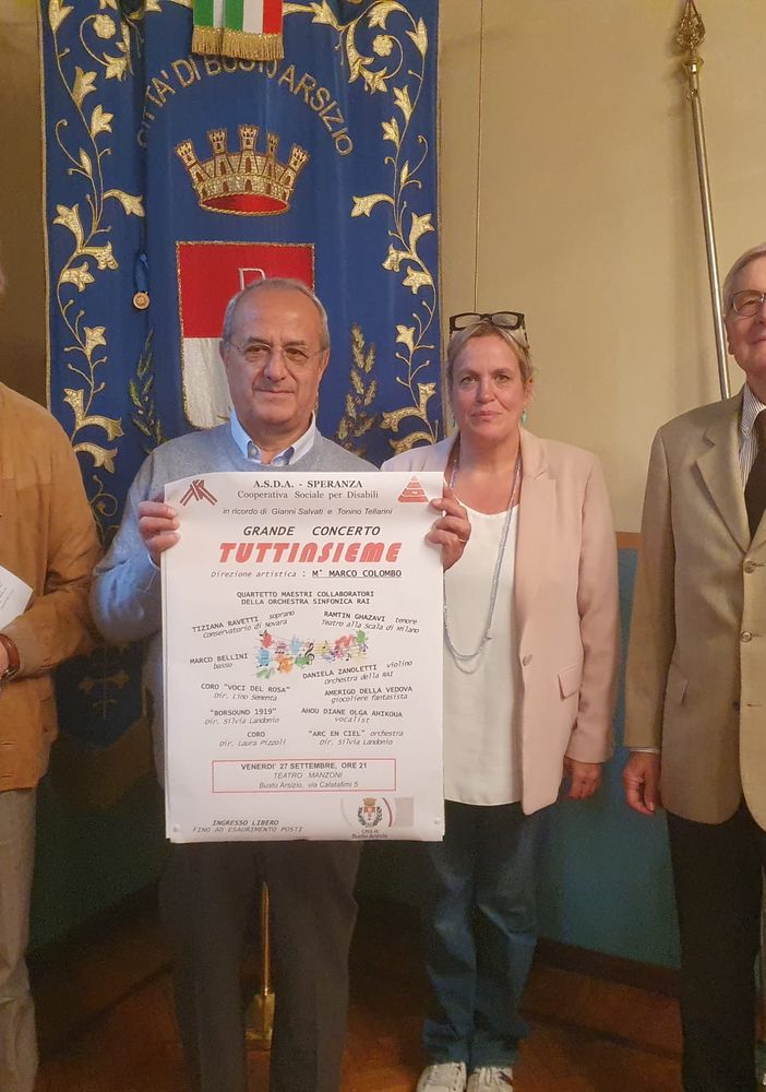 “Tuttinsieme”: al teatro Manzoni di Busto un grande concerto per la cooperativa Asda-Speranza