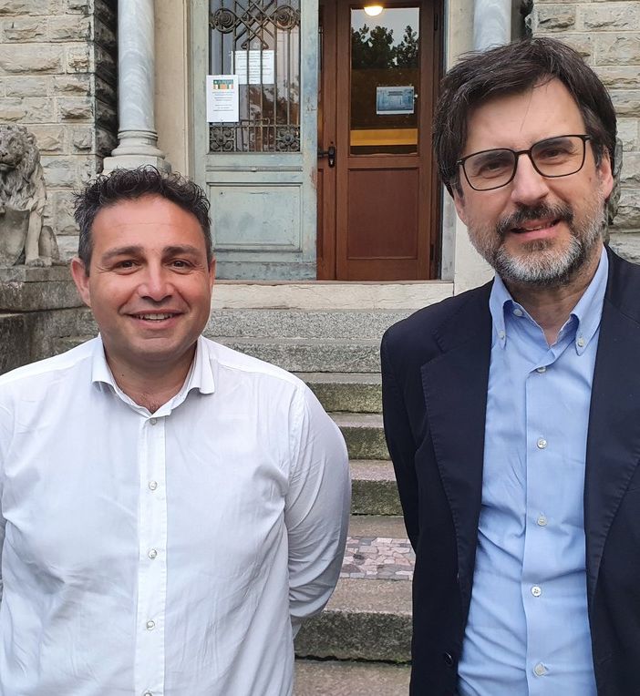 Da sinistra, Samuele Astuti e Carlo Borghetti