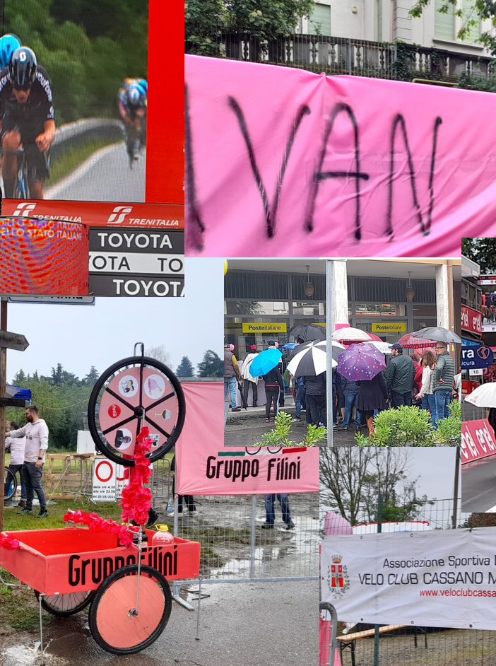 ASPETTANDO IL GIRO/FOTO, VOCI E VIDEO. L'attesa e la passione più forti della pioggia