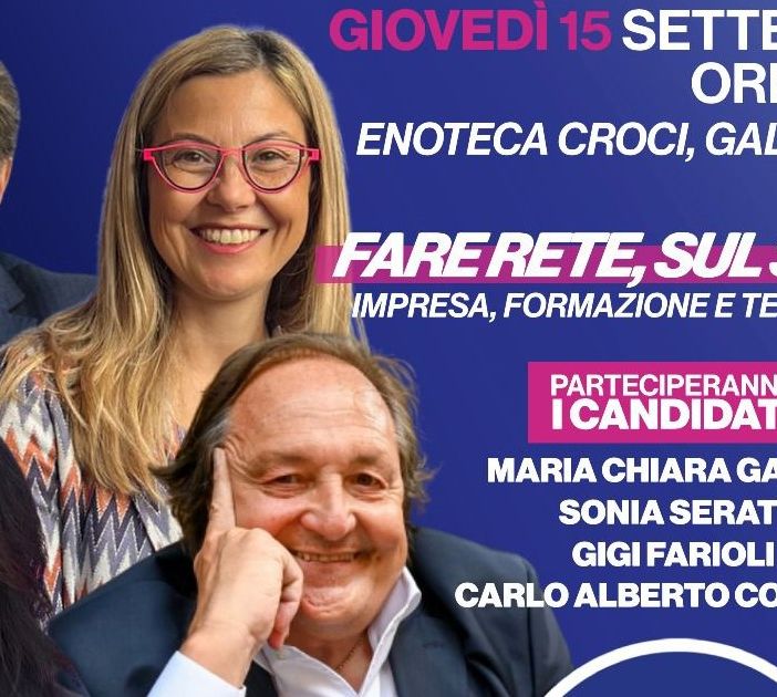 Azione-Italia Viva a Gallarate per discutere di impresa, formazione, territorio