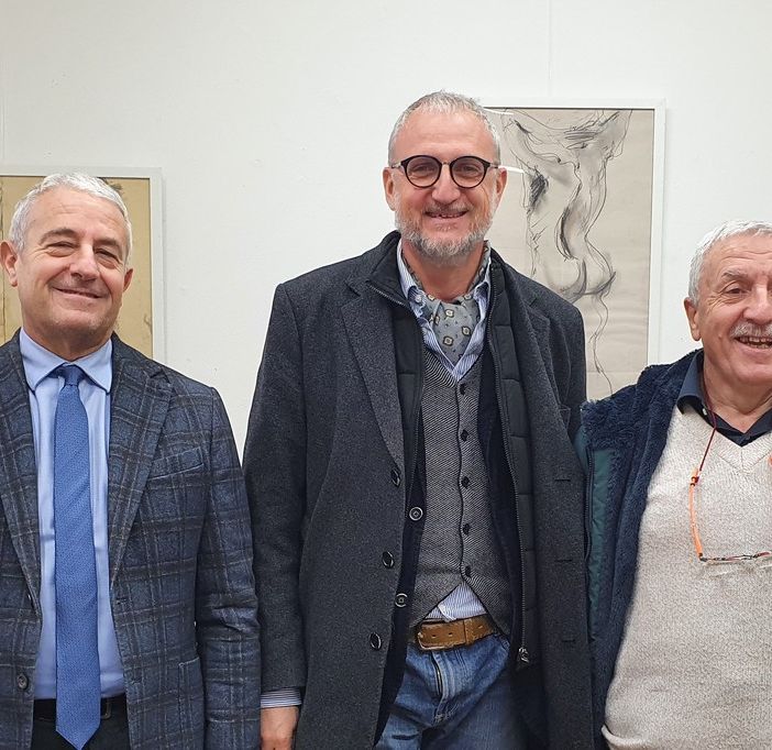 Da sinistra, Castiglioni, Ferioli e Tosi