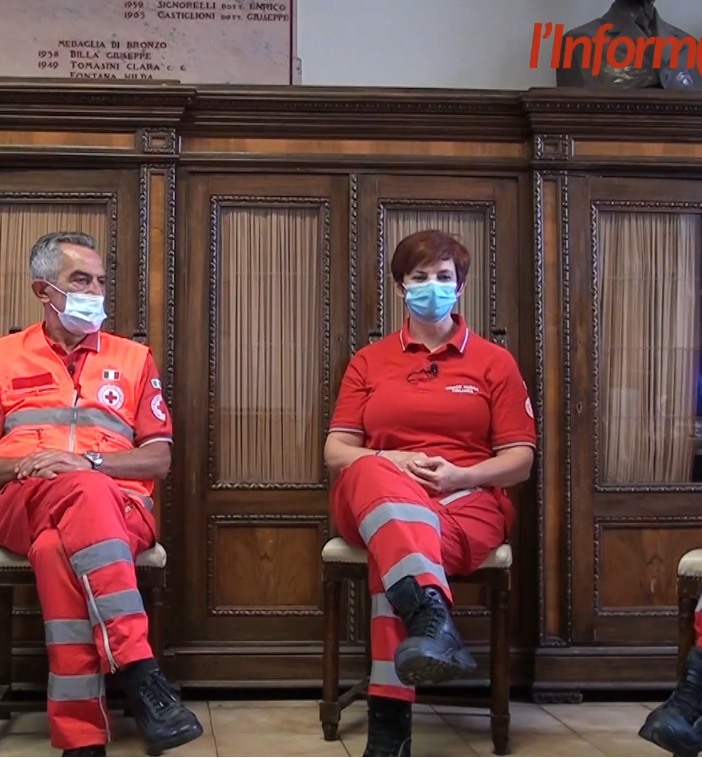 Dall’emergenza «affrontata a mani nude» al sogno della nuova sede. La Croce Rossa di Busto a #Backstage