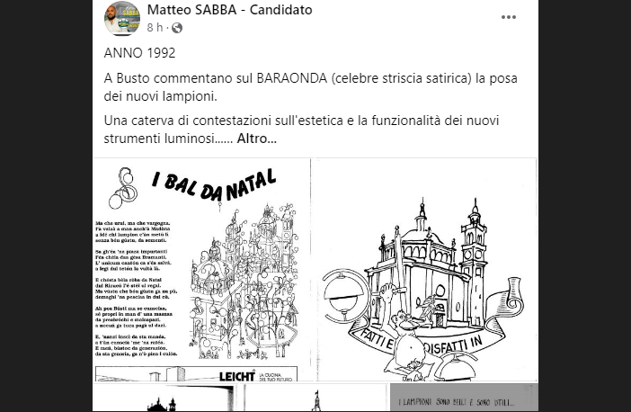 Lampioni, Sabba rispolvera la “Baraonda”. Malumori sul tavolo giovani, Forza Italia: «L’assessore faccia mea culpa»