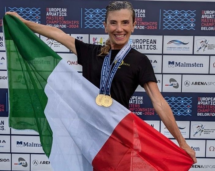 Michela Barbini conquista l’oro nel sincro agli Europei di Belgrado