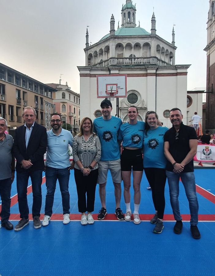 Fischio d’inizio per Busto Arsizio Sport: in centro si gioca