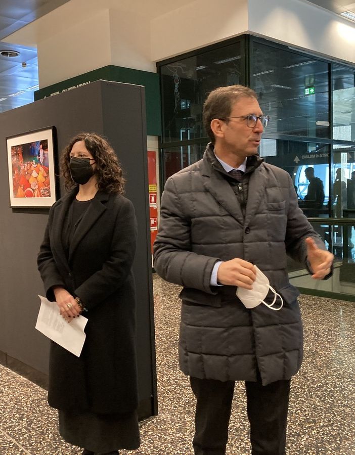 L'inaugurazione della mostra e alcune splendide opere di Riu Pires