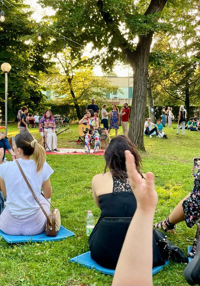 24 agosto, riprendono gli appuntamenti di Biblionote nel parco della Marinoni