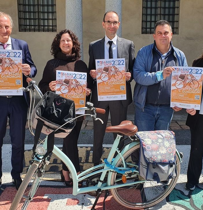 Riparte a Busto “Bike to Shop”: pedalare fa bene alla salute e ai negozi