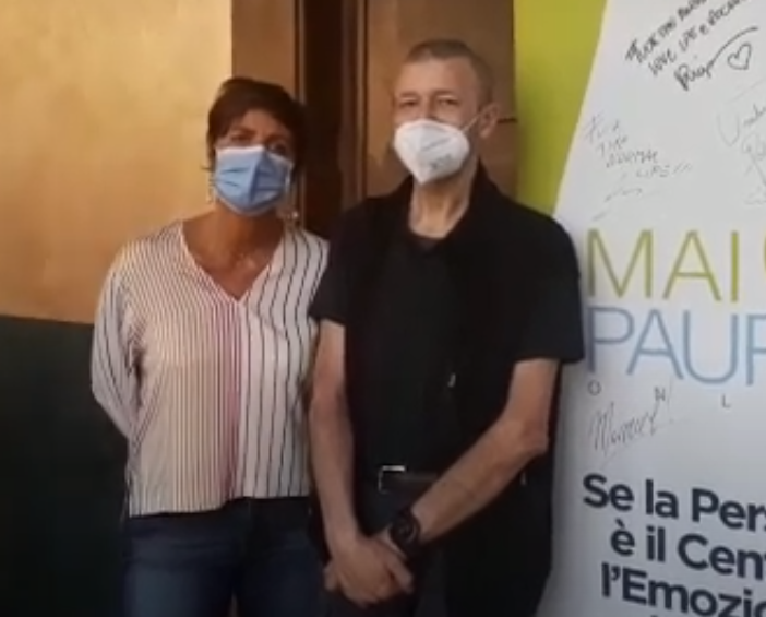 Emanuela Bossi con Gabriele Bellotti