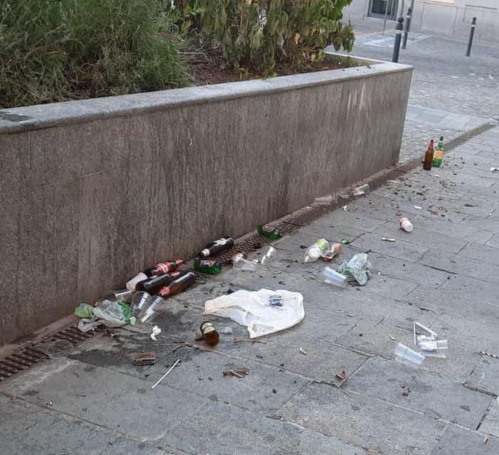 Il degrado immortalato dal sindaco Antonelli