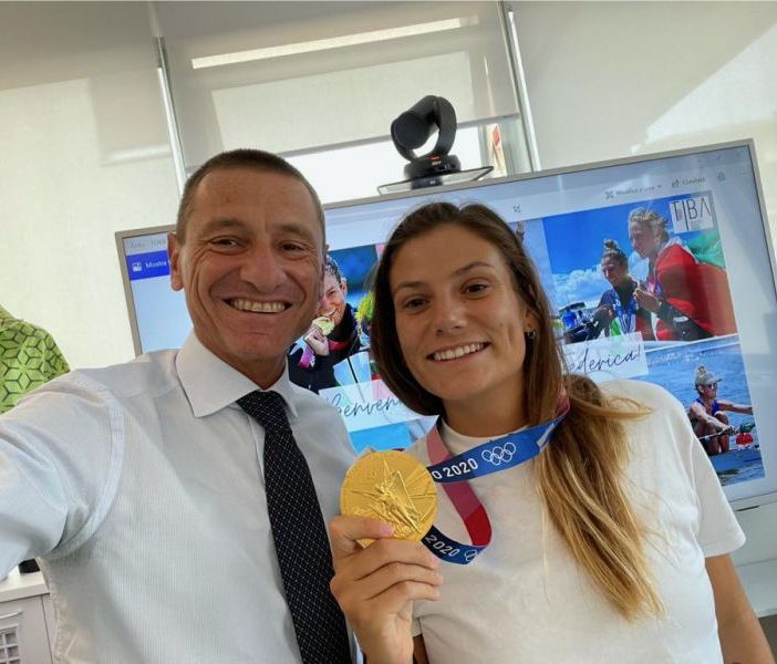Giovanni Brugnoli e Federica Cesarini