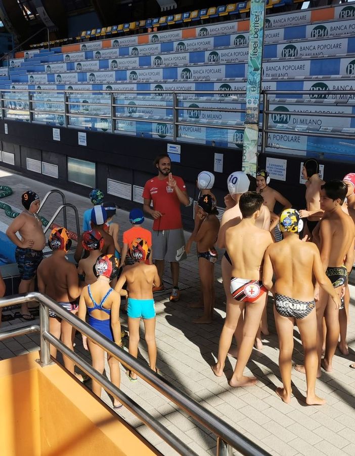 Riparte la pallanuoto dopo gli open day alla Manara &quot;Marco Sartori&quot;