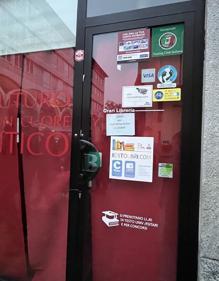 Bustolibri sciolta e messa in liquidazione: resta chiusa la storica libreria