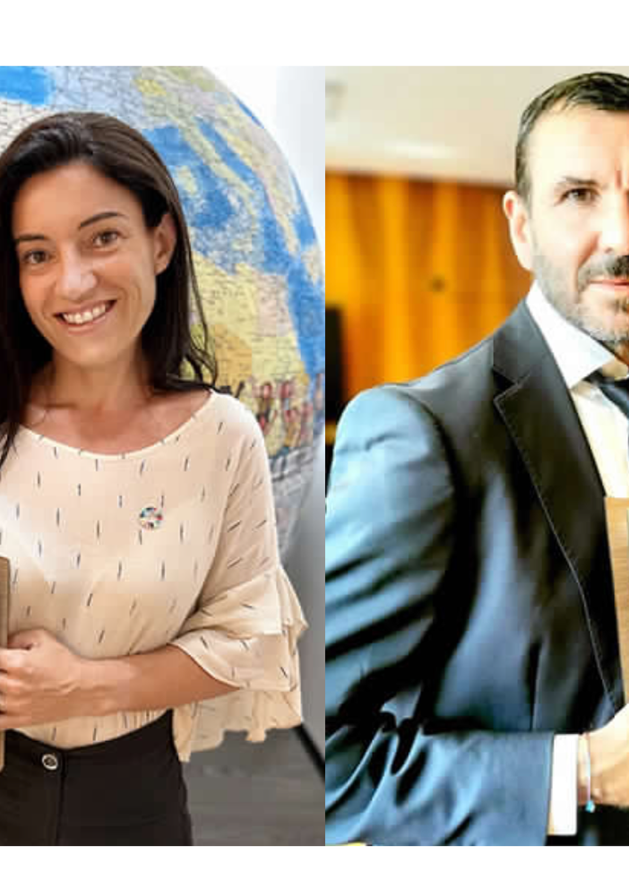 Camilla Buttà di Vector e Davide Tassi di Enav si aggiudicano l’SDG Pioneer Italy 2023
