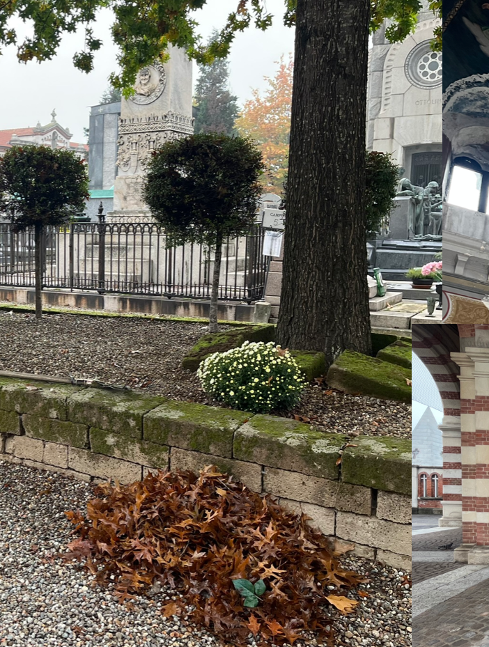 VIDEO. Pulizie straordinarie ai cimiteri di Busto: «Ma non dite che le facciamo solo in questi giorni». E c'è preoccupazione per lo stato della chiesa