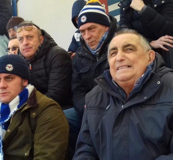 Merlino alla partita contro il Rezzato