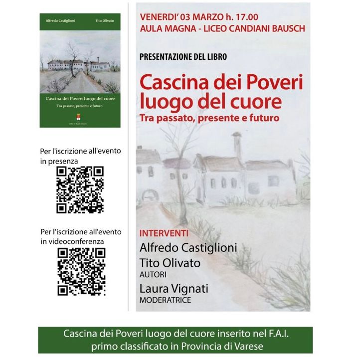 Terza presentazione del libro sulla Cascina dei poveri, ma senza Alfredo Castiglioni