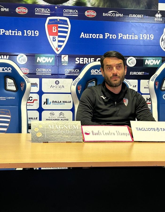 VIDEO. Pro Patria-Virtus Verona, Colombo: «Mi aspetto una partita combattuta, dovremo essere pronti»