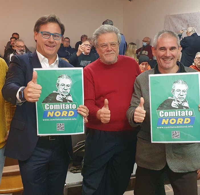 VIDEO Il Comitato Nord fondato da Bossi si presenta a Busto: «Siamo un medicinale per la Lega»