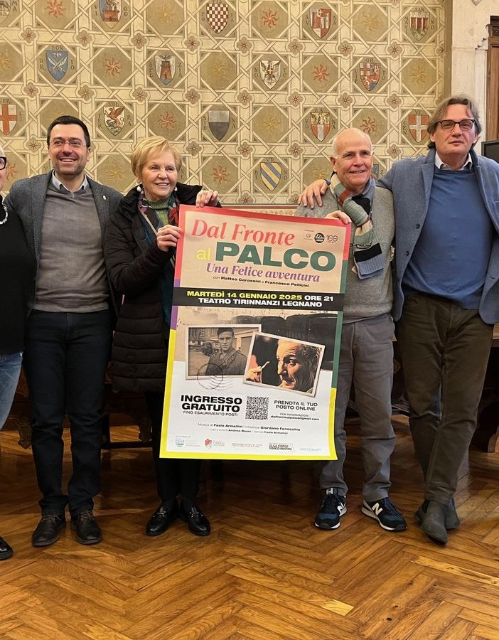 Musazzi torna al Teatro Tirinnanzi con lo spettacolo “Dal fronte al palco”