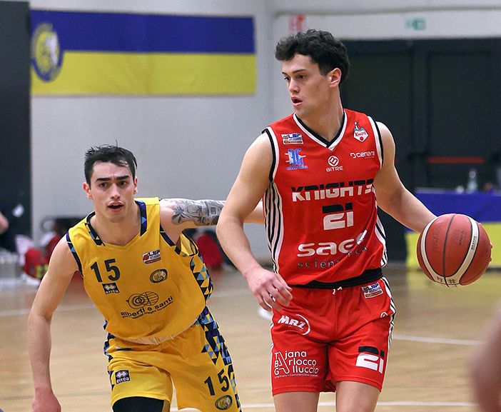 Basket, serie B: per i Knights Legnano arriva una sconfitta che vale il sesto posto