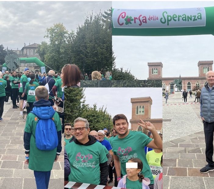 VIDEO E FOTO. Corsa della speranza, un'onda verde da record illumina Busto
