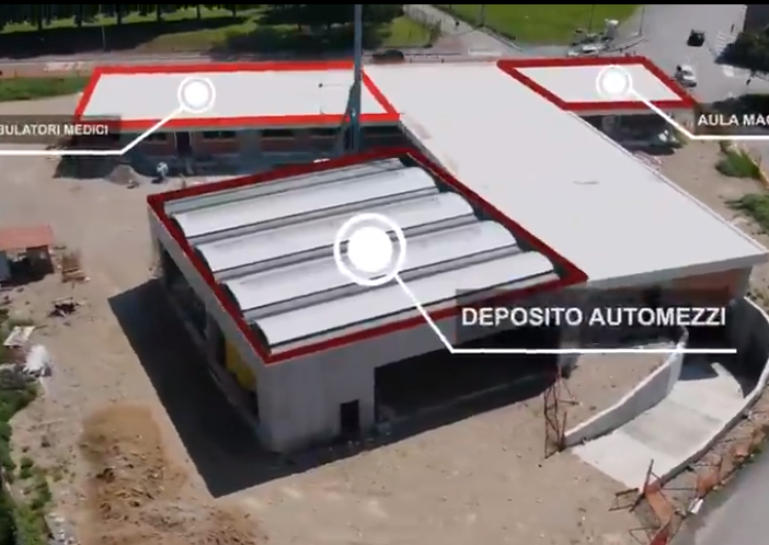 VIDEO Com’è e come sarà la nuova sede della Croce rossa di Busto