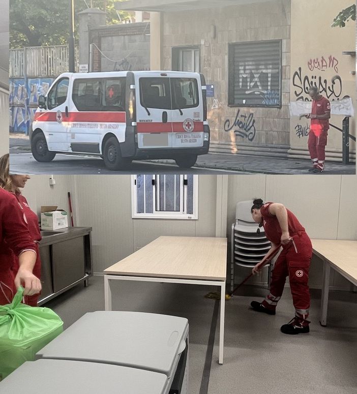 Il bisogno, i volti, i timori e la gratitudine alla stazione centrale: la Croce Rossa tra i senzatetto