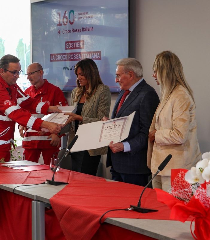 foto dalla pagina di Facebook della Croce Rossa di Busto